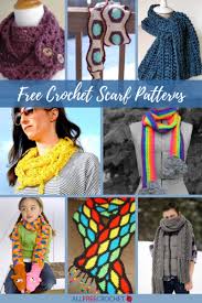 A scarf are probably one of the most popular knitting project. 40 Free Crochet Scarf Patterns Allfreecrochet Com