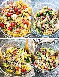 In today's post, i've rounded up my best pasta salad recipes. 4 Ways To Make The Best Pasta Salad Easy Potluck Picnic Recipes