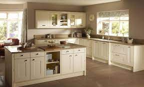 L Form Kitchen Structure Concepts Shaker Style Kitchen Cabinets Beige Kitchen Kitchen Cabinet Styles