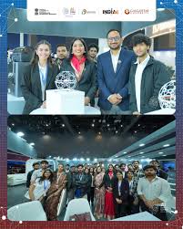 Galgotias University Showcases ₹350+ Crore AI Ecosystem On Day One Of AI  Impact Summit 2026 Galgotias University marked a powerful opening at the AI  Impact Summit 2026 at Bharat Mandapam, New Delhi,