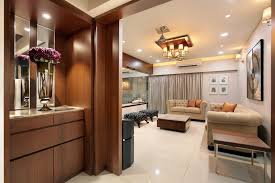 Zubin and sharayu, proud new homeowners wanted their home interiors to be minimal, yet elegant!located in the beautiful city of bengaluru, this modern home e. 3 Bhk Flat Interiors The Oak Woods Vadodara Studio7 The Architects Diary Flat Interior Apartment Interior Flat Interior Design