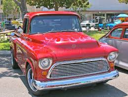 Image result for Red 1955 Truck