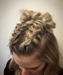 Riding The Braid Wave With These Step By Step Instructions You Ll Nail Down 15 Gorgeous Braid Styles Braids For Short Hair Short Hair Styles Gorgeous Braids