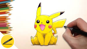 Draw the fluffy tuft at the end of the hat like so, then proceed to step five. How To Draw Pikachu Step By Step Pokemon Go Youtube