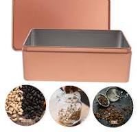 Amazon.com - VINTORKY 2pcs Small Metal Candy Container Tin ...