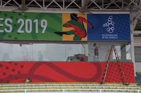 Walaupun terpalit kemelut sukar menghimpunkan pemain. Ini Keadaan Semasa Rizal Memorial Stadium 7 Jam Sebelum Sepak Mula Acara Bola Sepak Sukan Sea 2019