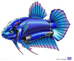 Find & download free graphic resources for png. Robot Betta Fish By Artraccoon On Deviantart Betta Betta Fish Fish Logo
