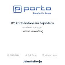Di sebelah timur berbatasan dengan kabupaten dati karena terletak dekat dengan lautan, wilayah kota administrasi jakarta utara mempunyai suhu yang lebih tinggi dibanding wilayah dki jakarta yang. Lowongan Kerja Sales Canvasing Di Pt Porto Indonesia Sejahtera Jakartakerja