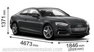 Audi A5 Coupe Dimensions And Boot Space Hybrid And Thermal