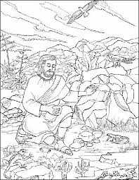Satan Tempts Jesus Crafts Print Jesus Coloring Pages Bible Coloring Pages Sunday School Coloring Pages