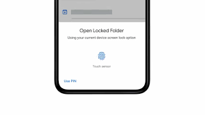 Using toggle button on magazine unlock mode Google Photos Now Has A Locked Folder To Hide Your Sensitive Stuff Tech