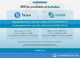 But for efficient and profitable liquidity provision, usage of a retail market making bot may be. Tezos Xtz Indodax Listing
