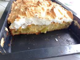 Festlig Rabarberkaka Med Marangtacke Recept Bakrecept Bakning Recept Pa Bakverk