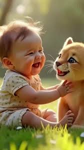 Animais e Bebês: Momentos Fofos e Encantadores