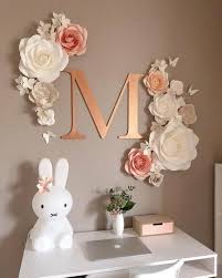 Elegant Set Of Paper Flowers Perfect To Decorate Your Baby S Nursery Home Office Or Use It To Decorate Paper Flower Decor Flower Wall Decor Paper Flower Wall