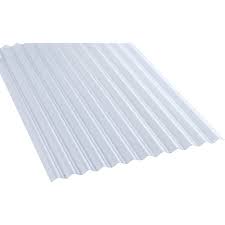 Dalle de plafond t107 polystyrène nmc decoflair® : Plaque Pvc Ondecor Transparent 2 X 0 66 M Bricomarche