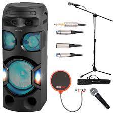 Sony Mhc V71 High Power Bluetooth Audio System With Deco Gear Studio Starter Bundle Walmart Com