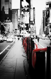 Black And White Picture With Color Accents New York Times Square Black And White Photography With Color Accents By Dapixara Art In 2020 Black And White Wallpaper White Photography Black And White