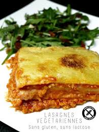 Part De Lasagnes Vegetariennes Sans Gluten Sans Lactose Lasagne Vegetarienne Lasagne Sans Gluten Sans Lactose