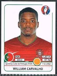 Norwich to finally bring william carvalho to the premier league four years after west ham owners were labelled 'dildo brothers' in bitter . William Carvalho Portugal Euro 2016 France Sticker 587