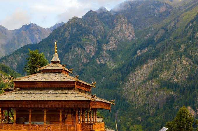 Temple in the mountains