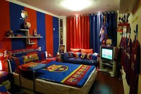 See more ideas about sports themed room, boy room, baseball room. Barcelona Room Ideas Football Bedroom Boys Football Bedroom Soccer Bedroom