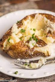 Bake until tender, 45 to 50 minutes. Oven Baked Potatoes Steakhouse Copycat Tastes Of Lizzy T
