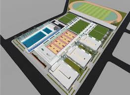 Olympic park is also a kind of entertainment complex. National Park Indoor Sports Complex Plan Includes Pools Courts Offices Flyover Video Concept Drawings Newcastle Herald Newcastle Nsw