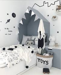Black And White Kids Room Ideas Inspiration From Instagram Toddler Boys Room Ideas Grey Black And White Boys Room Scandinavian Style Monochro Boy Room Kids Interior Room White Kids Room