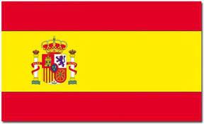 De vlag van spanje heeft twee smalle horizontale rode banen op een gele achtergrond waarop links het wapen van spanje staat. Bol Com Vlag Spanje 90 X 150 Cm Feestartikelen Spanje Landen Thema Supporter Fan Decoratie