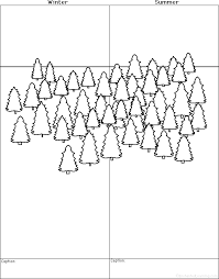 Draw A Forest Winter And Summer Printable Worksheet Enchantedlearning Com I didn't realize how the caves worked, but this map really simplifies things. draw a forest winter and summer