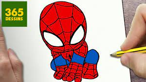 Téléchargez votre dessin de spiderman facile. Comment Dessiner Spiderman Kawaii Etape Par Etape Dessins Kawaii Facile Youtube
