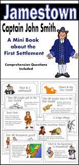 Jamestown Mini Book Informational Text And Comprehension Questions Mini Books Jamestown Teaching History