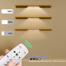 Free shipping and free returns on prime eligible items. 3 Packs Wireless Remote Control Led Under Cabinet Lighting Closet Lights With Stick On Magnetic Strip Brightness Adjustment Time Control Silver Ldopto 10 Led Cupboard Light Bar Lamps Light Fixtures Tools Home Improvement