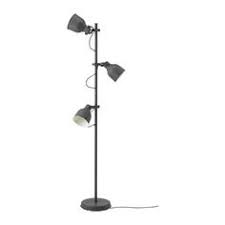 Hektar Dark Grey Floor Lamp With 3 Spot Ikea Floor Lamp Ikea Lamp Lamp