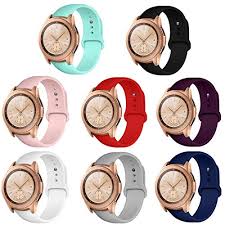Samsung galaxy watch | silicone, leather, sailcloth & canvas quick release bands. Gincoband 8 Pack Replacement Bands For Samsung Galaxy Watch 42mm Galaxy Watch Active 40mm Galaxy Watch Active 2 Gear Sport Women Bands 8 Pack Small Buy Online In Bahrain At Bahrain Desertcart Com Productid 158053068
