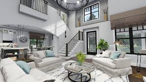 Plan 16908wg Eye Catching Modern Farmhouse With Two Story Great Room In 2020 Farmhouse Style House Plans Modern Farmhouse Plans Farmhouse Style House