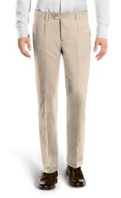 Pantalon homme canali en laine ref: Pantalon Droit Laine Sable Pour Homme 89 Hockerty