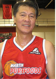 At the age of 42, Abet Guidaben joined Shell, the company that acquired the  franchise of his former team (1985), Crispa Redmanizers, in the PBA. This  would ultimately be his final team,