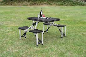 Forest garden rectangular 4 person picnic table. Buy Folding Picnic Table And Stools Camping Tables Argos Outdoor Folding Table Patio Set With Umbrella Folding Picnic Table