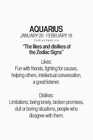 Zodiacspot Find Your Likes And Dislikes Here Aquarius Quotes Zodiac Signs Aquarius Aquarius