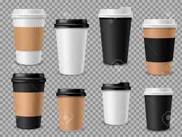Check spelling or type a new query. Paper Coffee Cups Set White Paper Cups Blank Brown Container With Lid For Latte Mocha Cappuccino Drinks Realistic Vector 3d Mockups For Street Cafe Royalty Free Cliparts Vectors And Stock Illustration Image