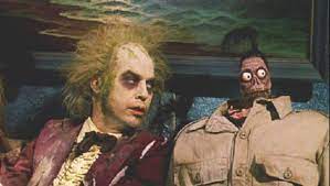 The people controlling the monster hands couldn't see the faces of the actors they were aiming. Beetlejuice The Afterlife Waiting Room Horror Amino