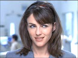 Earlier in the week, liz put on a busty display on her personal account in a stripy. Elizabeth Hurley Elizabeth Hurley Hairstyles With Bangs Haircuts With Bangs