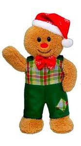 Retired Build A Bear 17 Inch Super Soft Plush Stuffed Christmas Gingerbread Man Boy With Santa Christmas Gingerbread Men Christmas Gingerbread Gingerbread Man