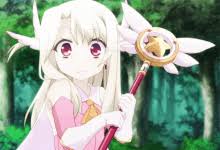 Illya, using her grail power, installed the archer class card again to save the party with rho aias. Illyasviel Gifs Tenor