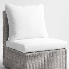 Outdoor cushions and pillows are a great way of boosting your outdoor decor style. White Outdoor Seat Cushion World Market