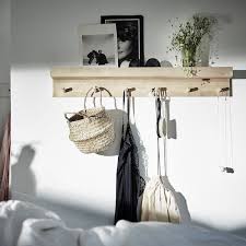 Mansarp Display Shelf With Hooks Birch 31 Ikea Ikea Decor Display Shelves Ikea Finds