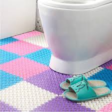The toilet door mat are available at mouthwatering mega discounts. Diy Bathroom Non Slip Mat Carpet Candy Colors Plastic Bath Mats Easy Kitchen Bathroom Massage Carpet 3ju22 Buy At The Price Of 2 22 In Aliexpress Com Imall Com