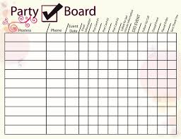 Party Hostess Chart Direct Sales Direct Sales Party